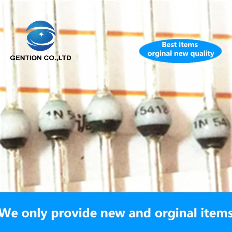 10PCS 100% New original Diode 1N5418 round bead glass passivation original SOD-64 brand new straight plug