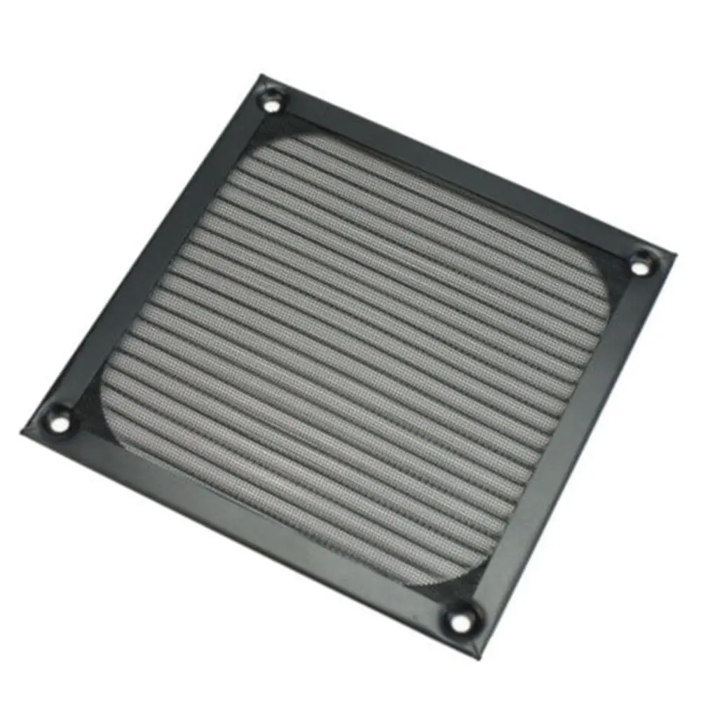 12CM Computer Fan Cooling Dustproof Dust Filter Shield Case Cleaner PC Protector Grill Guard Aluminum Fan Dust-Proof Net Cover