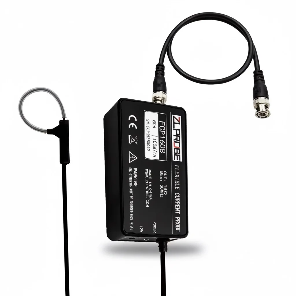 Rogowski Coil AC Current Probe FCP1608 Series High Precision Oscilloscopes Current Probe Bandwidth 30MHz