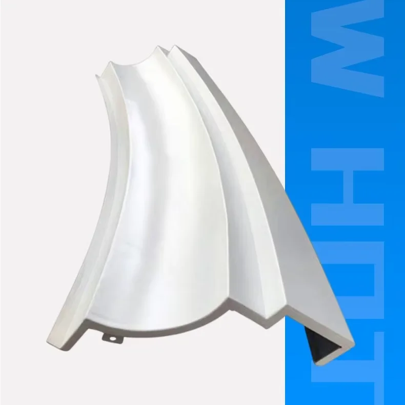 Customization Hot Sale Waterproof Aluminum Veneer Irregular Curved Profile Curtain Wall Panel