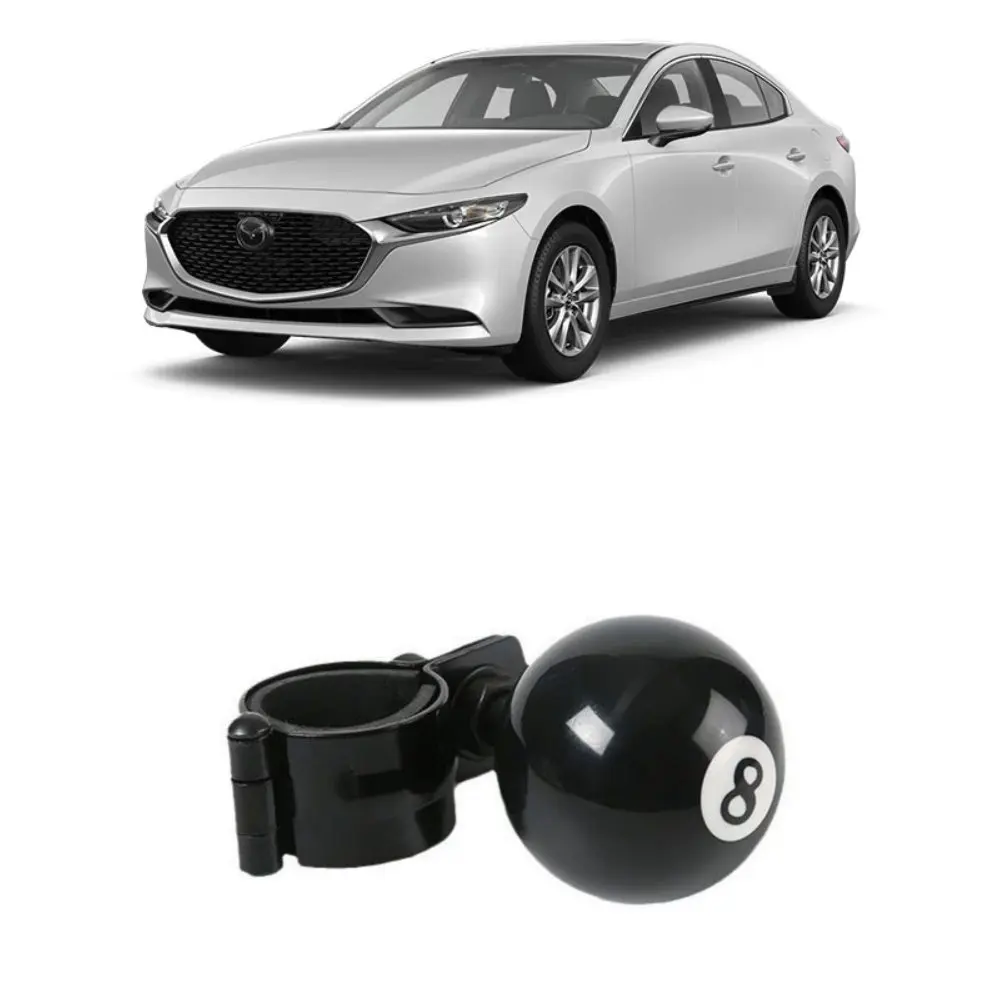 Driving Aid Black Billiard Ball Steering Wheel Spinner Knob For mazda 3 6 cx-5 2 CX-7 CX-9 cx-90 mx-30 cx-60 cx-50 bt-50 cx-30
