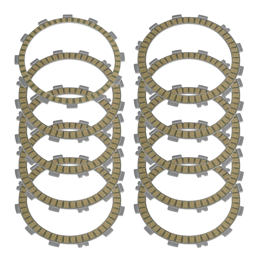 Motorcycle Clutch Disc Friction Piece Kit Discs For Kawasaki ZX1000 NINJA H2R 2015 2016 2017 2018-2024 OEM:13088-0566 13088-0567