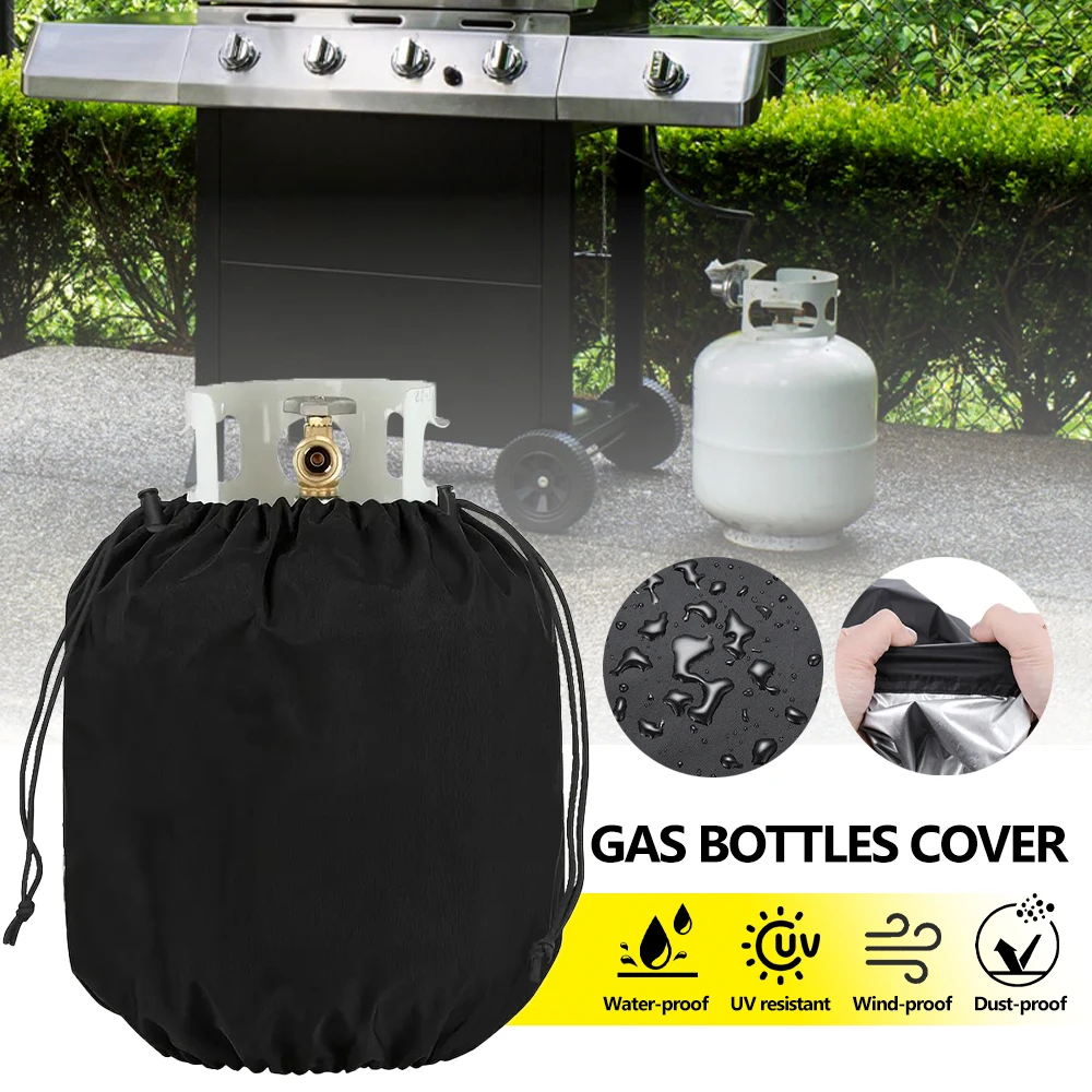 1pc Gas Tank Cover Propane 20 Pounds Propane Tank Protection Cover Outdoor Gas Propane Bottle Dust Case camping accessories