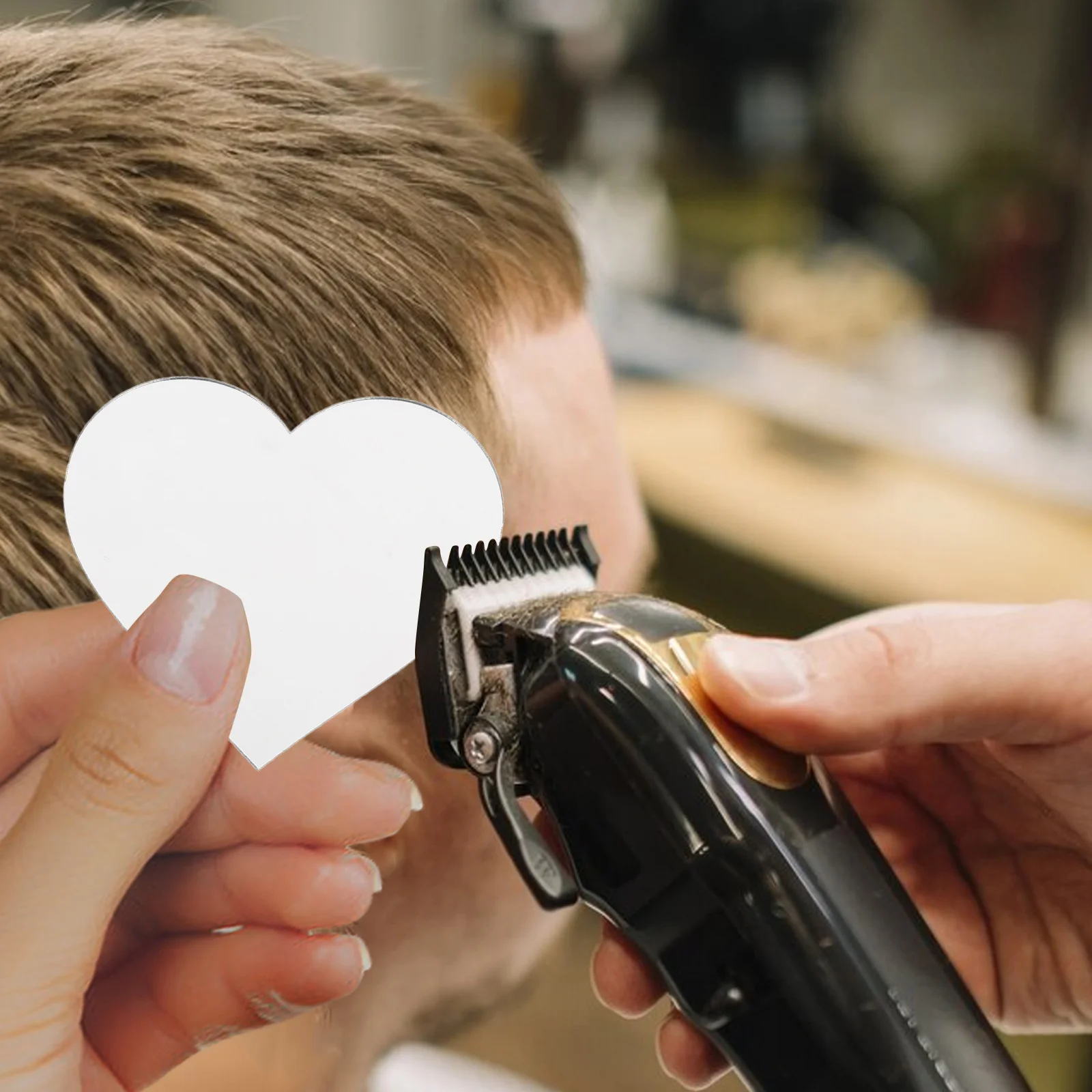 10pcs Acrylic Decals For Smartphones Heart Shaped Self-Adhesive Makeup Mirrors Diy Phone Case Stickers Portable Mirror Charm