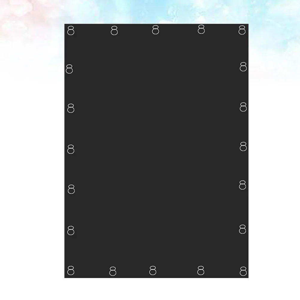 1Pcs Black Sunshade Curtain Portable Foldable Blind for Home Use Premium Fabric Elegant Room Decor Prevents Sunlight