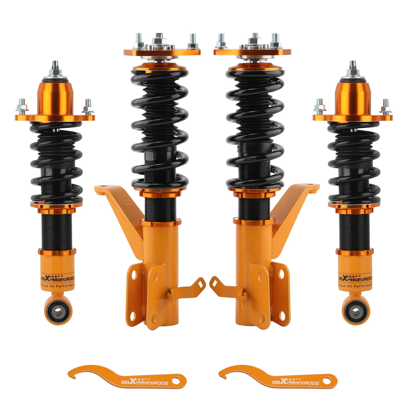 Full Length Adjustable Coilover Shocks Absorber Kit For Honda Civic 2001-2005
