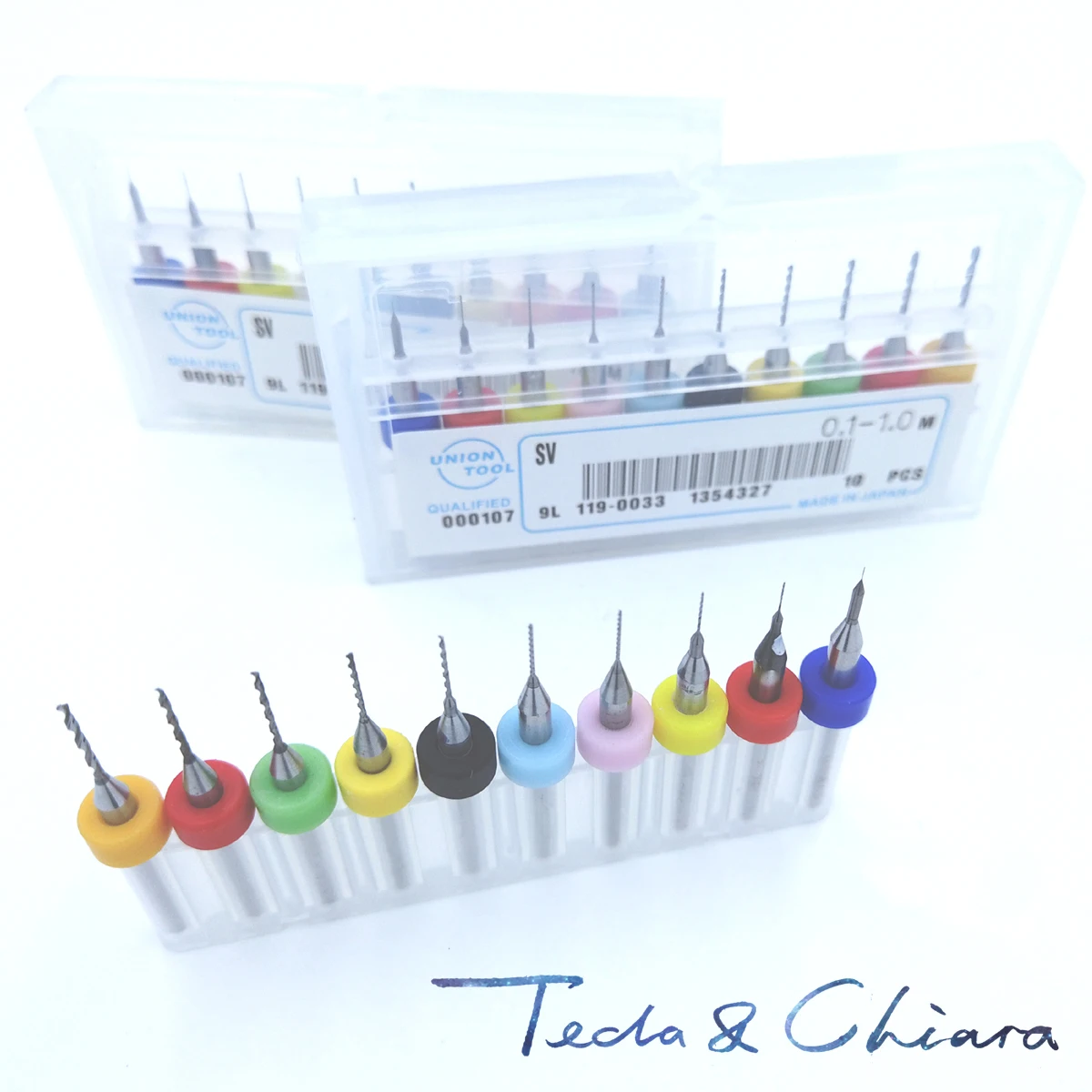 10Pcs 0.8 0.85 0.9 0.95 1 1.05 1.1 1.15 mm PCB Mini Drill Bit tungsten steel carbide for print circuit board cnc Bits Machine