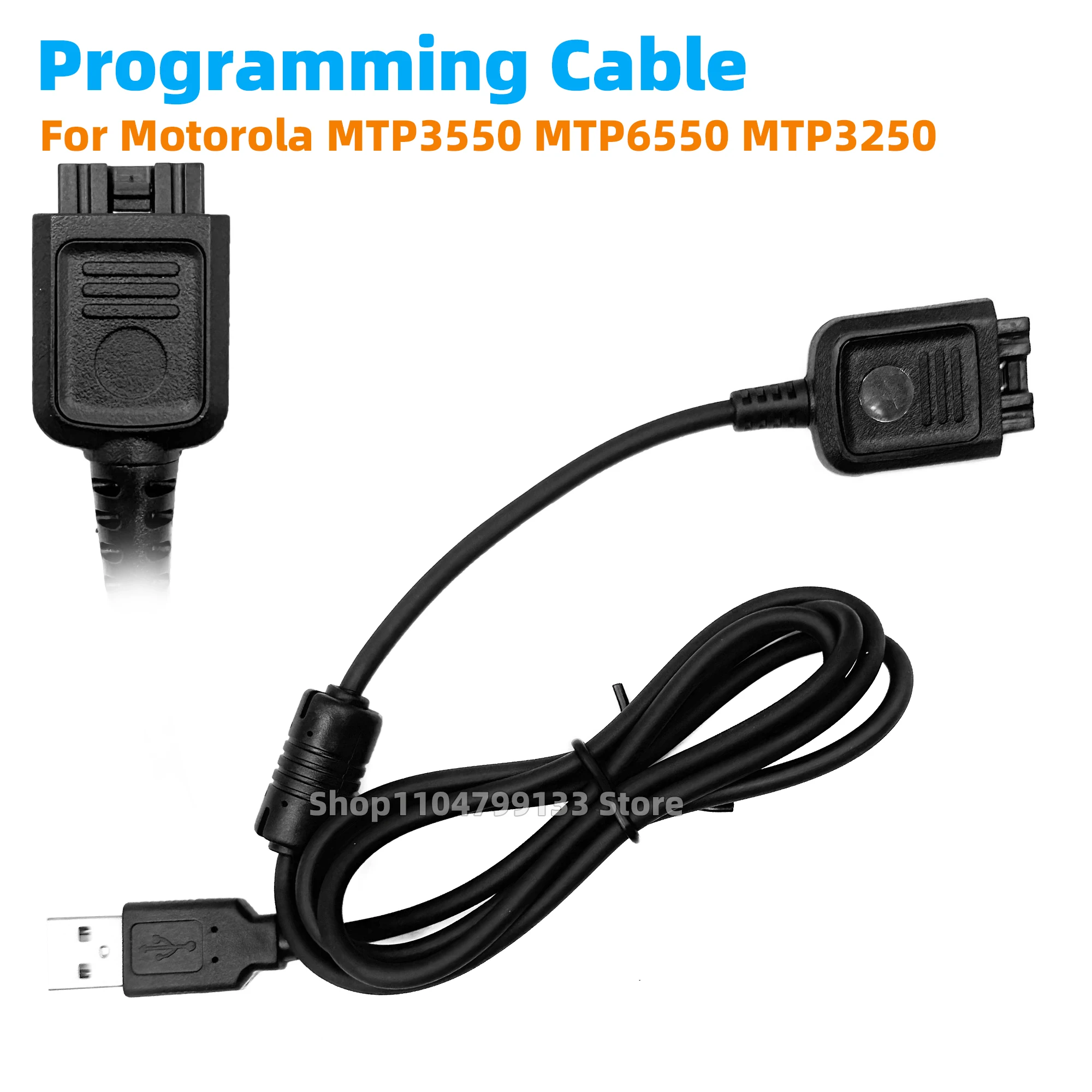 USB Programming Cable For Motorola Tetra Radios MTP3100 MTP3150 MTP3200 MTP3250 MTP3550 MTP6550 MTP6750 MXP600 Ham Walkie Talkie
