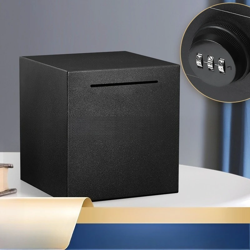 Password Piggy Bank Stainless Steel Piggy Bank Large Capacity Piggy Bank Toys Children