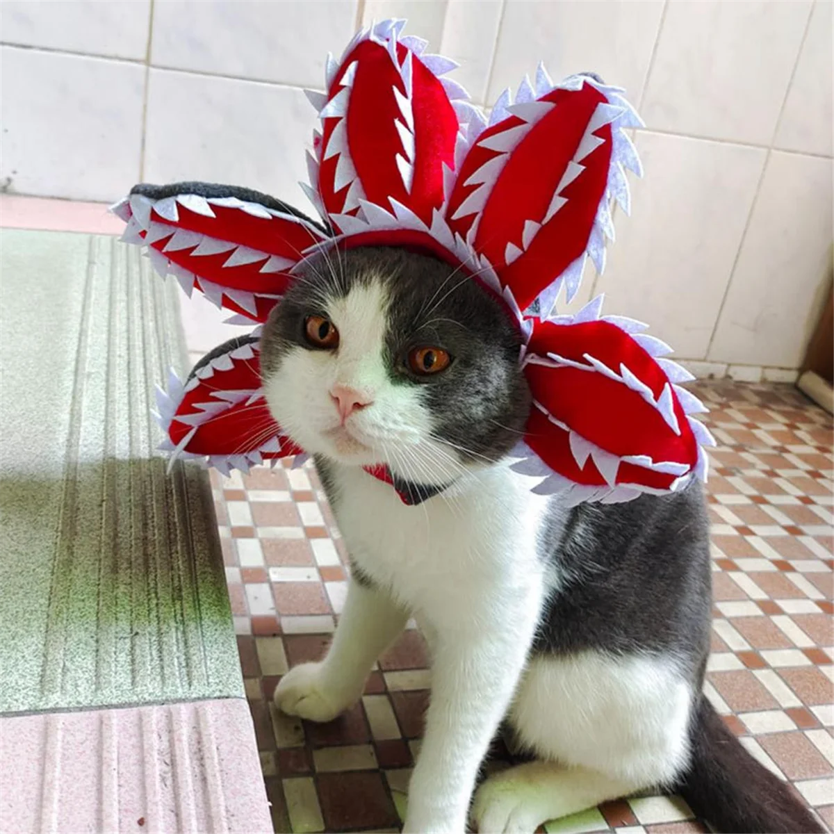 Halloween Pet Hat Comfortable Vivid Animal Hat Clothing Pet Theme Dress Headdress Funny L