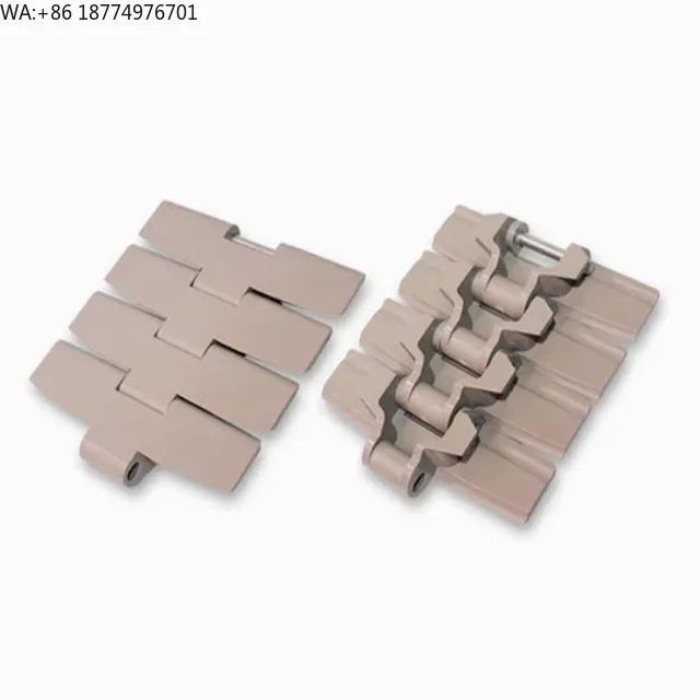 Transfer Conveyors 882TAB Heavy Duty Curving Chain Conveyor Belts for Bakery Products Material Handling Equipment Parts