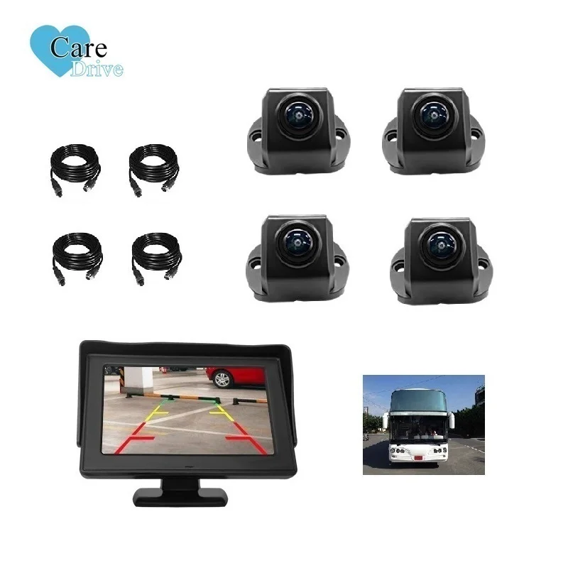 Android Car Radio Play Camera Recorder 360 Degree 10 Inch with Ai 360 Car 4k Car Rearview Mirror Camera
