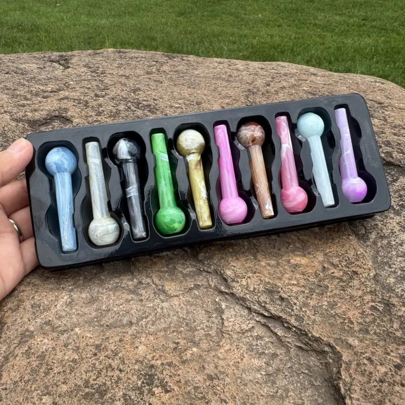 Thickened Acrylic Shisha Hookah Mouth Tips-Reusable Colorful Uncoated Tips for Sheesha,Chicha Narguile Durable & Hygienic