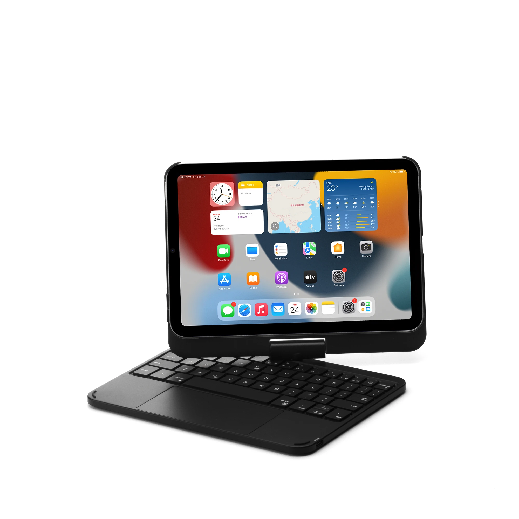 Hot-Selling 360 Degree Rotation 8.3 Inch Magic Wreless Keyboard Case for IPad Mini 6
