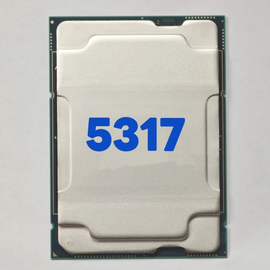 Xeon Gold 5317 Server Processor 12 Cores 24 Threads 3.0GHz Base 3.6GHz Max Turbo for Balanced Workloads