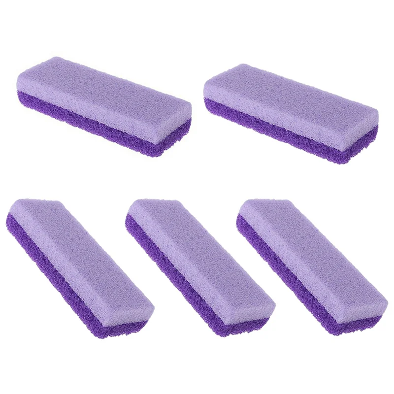 SOFT-5Pcs Reusable Pumice Sponge Stones Foot Care Callus Exfoliate Hard Skin Remover Pedicure Scrubber Scrub Manicure Tools