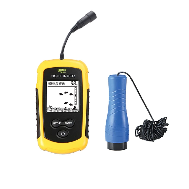 Lucky Fish Finder FF1108-Ice 2inch Iconic Display With Ice Fishing