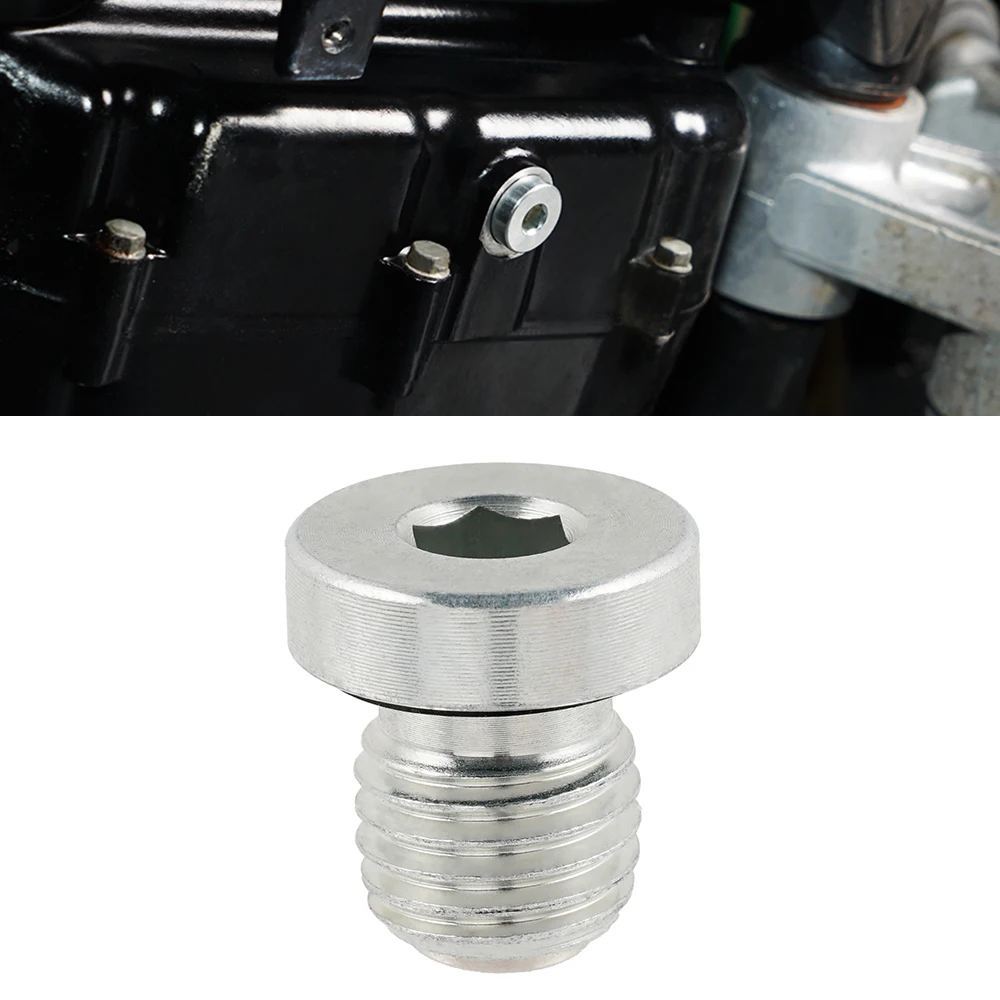 M12XP1.5 Magnetic Oil Pan Drain Bolt For KAWASAKI KLR650 HONDA CR125R CR250R XR600R XR650R XR650L CR500R For YAMAHA YZ250 YZ125