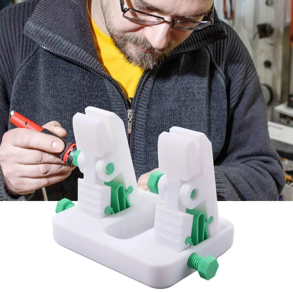 Adjustable Fixed Soldering Wire Clamp Clip High Temperature Resistant ABS Soldering Fixture Corrosion-resistant High-strength