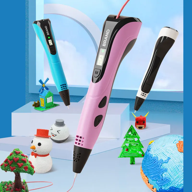 Best-Selling Multi-Function 3D Pen High-Quality with Free Colorful PLA filament for Art Creation Model Making And Art Education