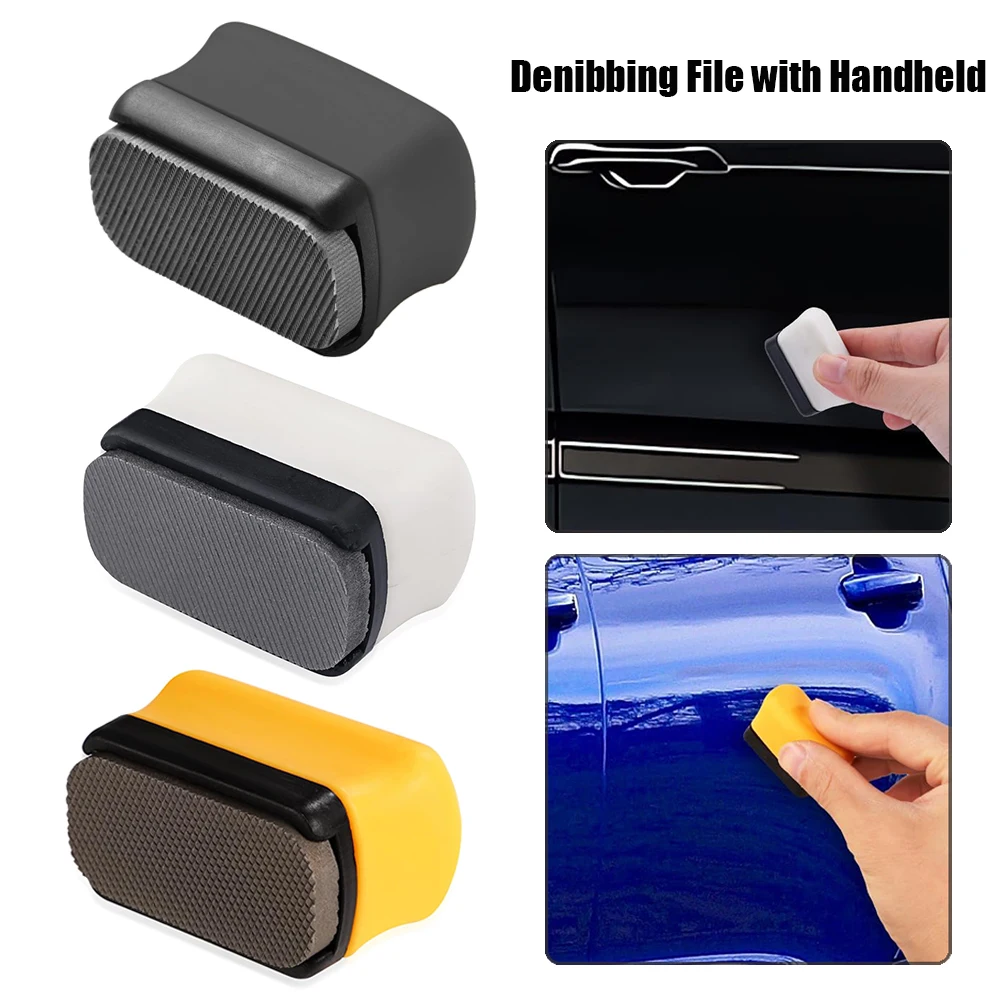 Denibbing File With Handheld Device Double-Sided Grinding Mini Tools Tool Precision Files Car Paint Remover Tool