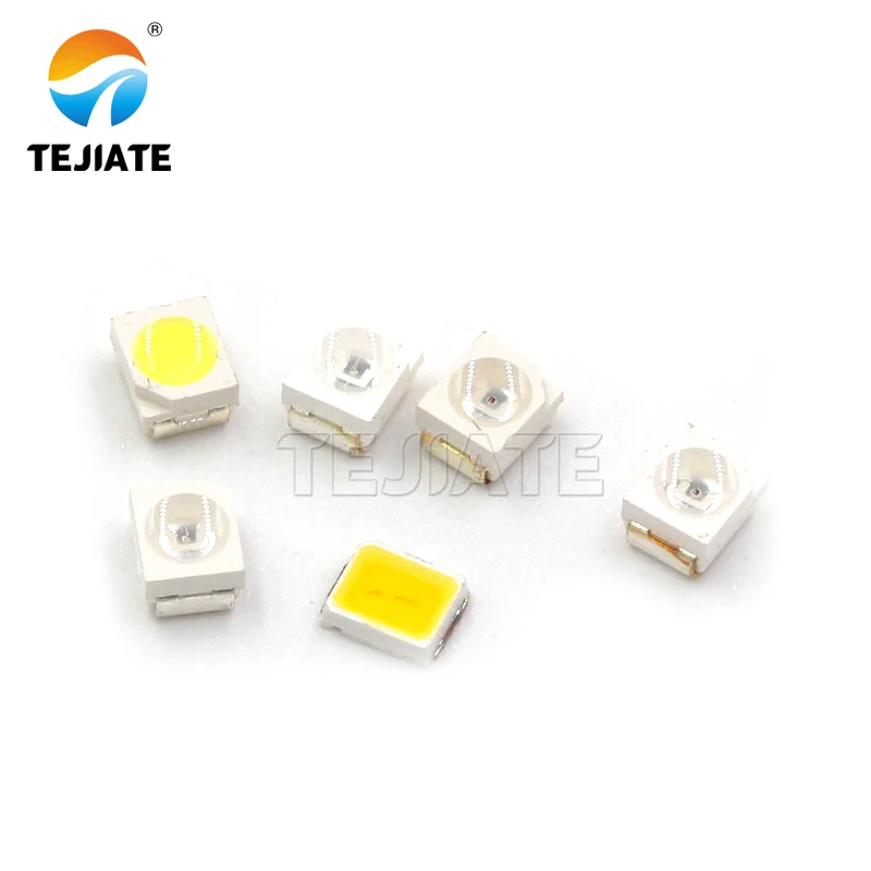 High brightness 1210 SMD light emitting diode LED lamp beads 3528 pure white emerald green warm white red yellow blue light