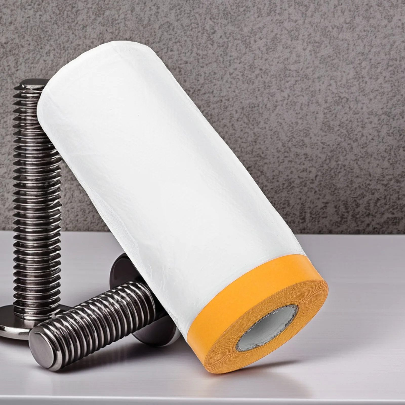 1 Roll Transparent Pe Shrink Film Window Insulation Winterizing Plastic Covering Weatherproof Draft Prevention Thermal Sealant