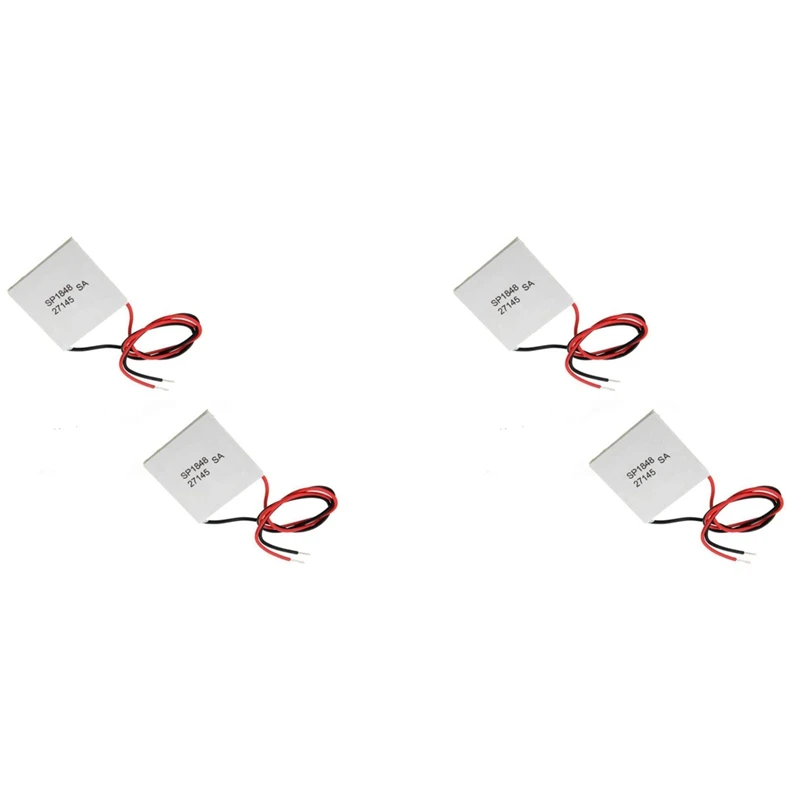 2025 New-4Pcs 40X40mm Thermoelectric Power Generator SP1848-27145 Peltier TEG Module