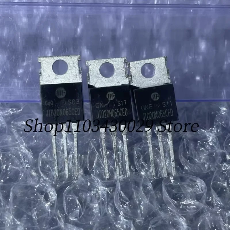 10Pcs New and Original JT020N065CED TO-220C 20A 650V N-Channel IGBT Power Tube