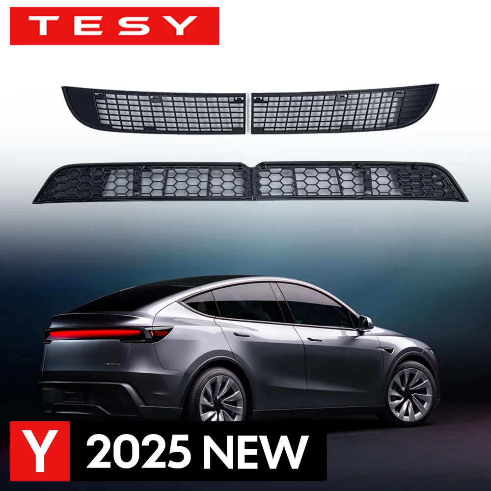 For Tesla Model Y 2025 Launch Juniper Inner Vent Grille Lower Bumper Anti Insect Net Air Inlet Anti Dust Proof Cover