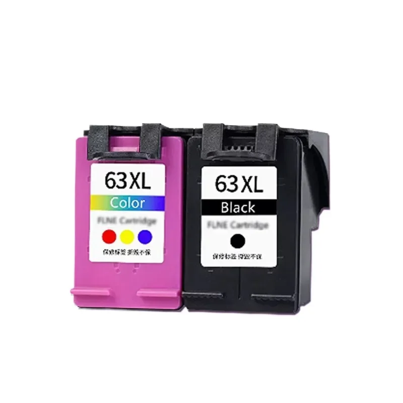 63XL Ink Cartridge Compatible for hp 63 hp63XL Ink Cartridge for Deskjet 1110 2130 2131 2132 3630 5220 5230 5252 Printer