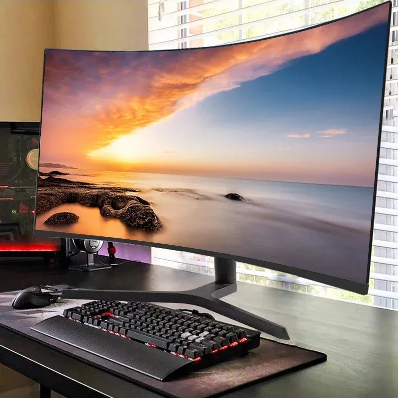 34 Inch Curved Monitor 144HZ 165hz Computer Screen PC Monitor 4K Gaming Monitors For Enhanced Gaming Experience