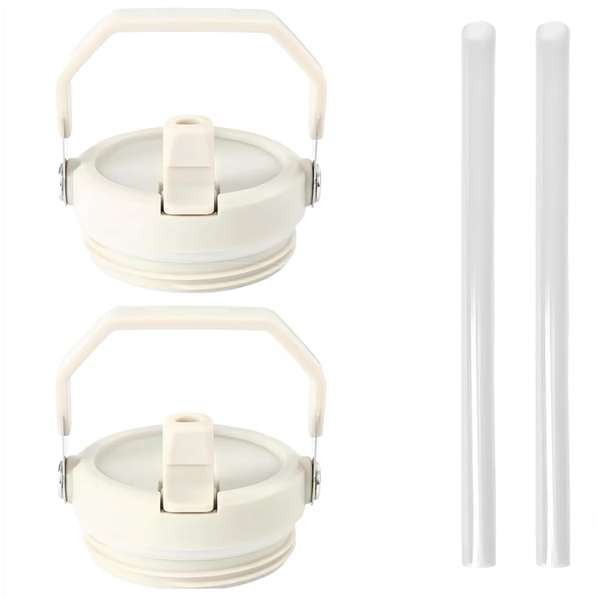30oz Tumbler Flip Straw Lid Replacement for IceFlow Adventure Quencher Reusable Tumbler Lids A
