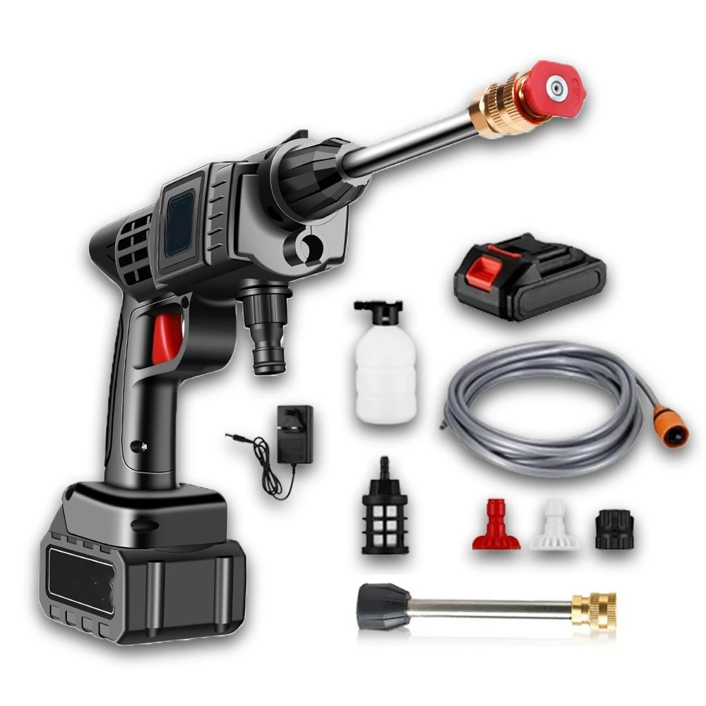 Factory Wholesale  High Pressure Car Washer Spray Water Gun 20000mAh Battery Foam Generator Car Washing Machine