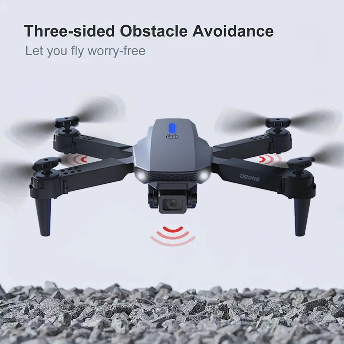 User - Friendly Aerial Drone, Foldable Design, One - Key Takeoff/Landing, Altitude Hold, HD Camera, Optical Flow Stabilization,