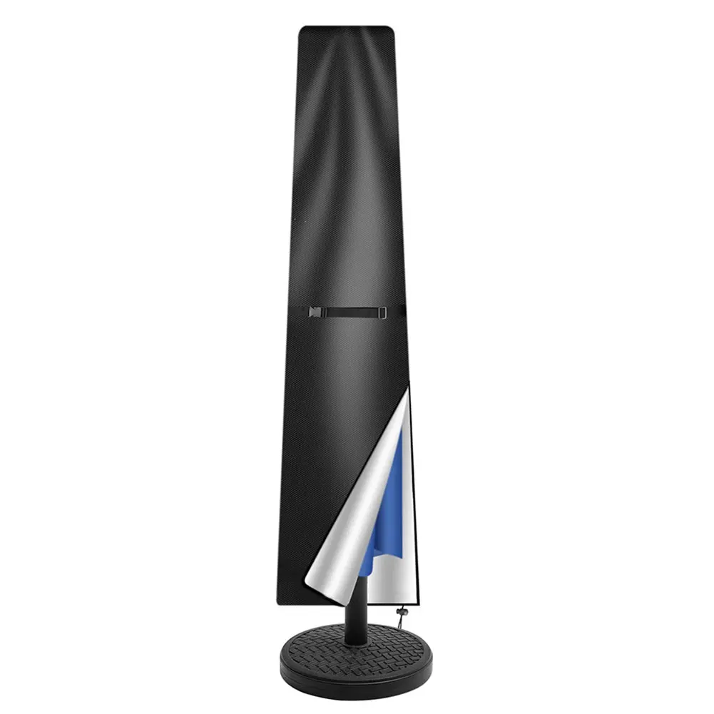 Patio Umbrella Parasol Cover with Zipper Outdoor Sunshade Umbrella Cover Cantilever Parasol Rain Cover for Outdoor Umbrellas
