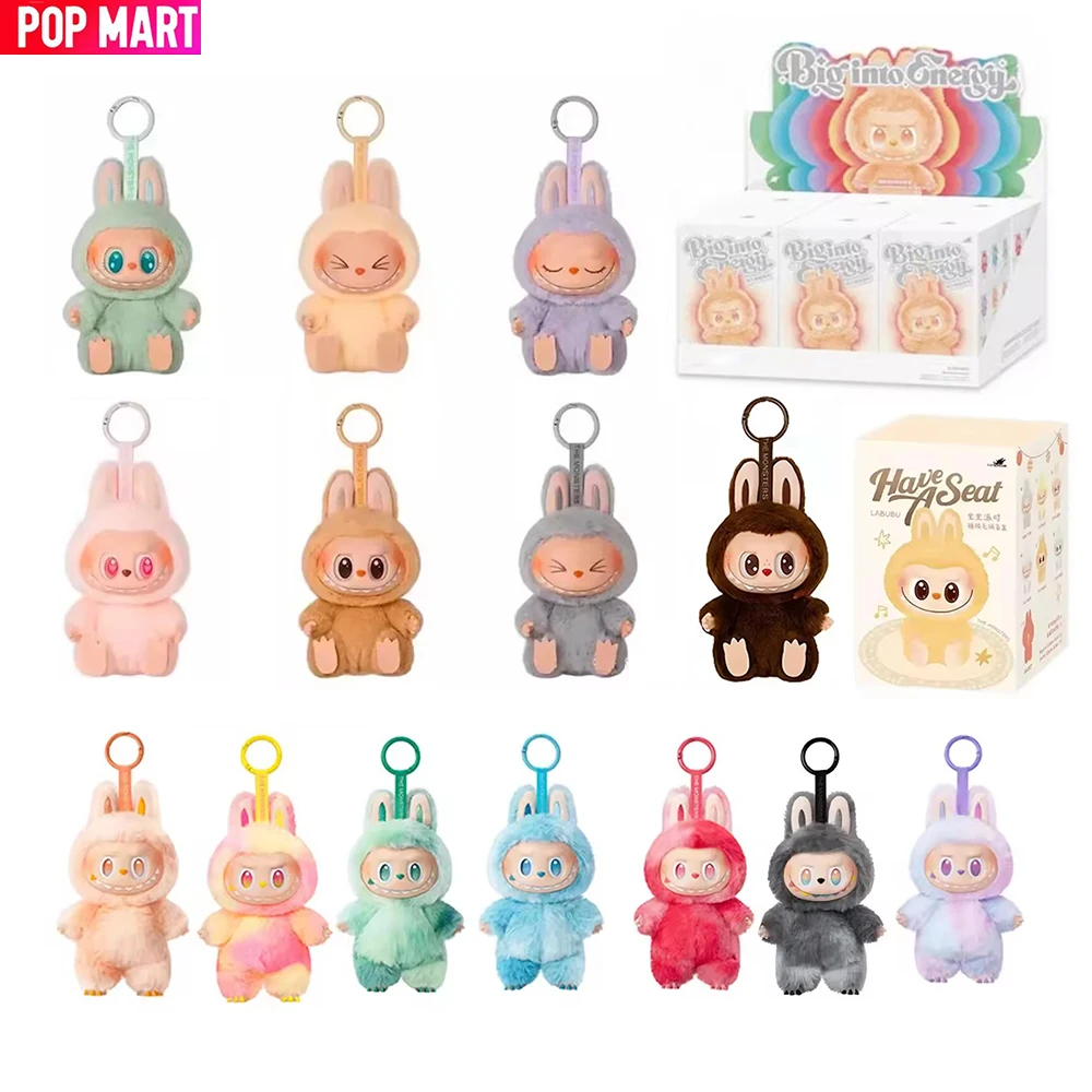 Labubu V2 Blind Box Motorcycle Decoration Popular Dolls Pendant Action Figure Labubu Doll Anime Figurine Birthday Gift