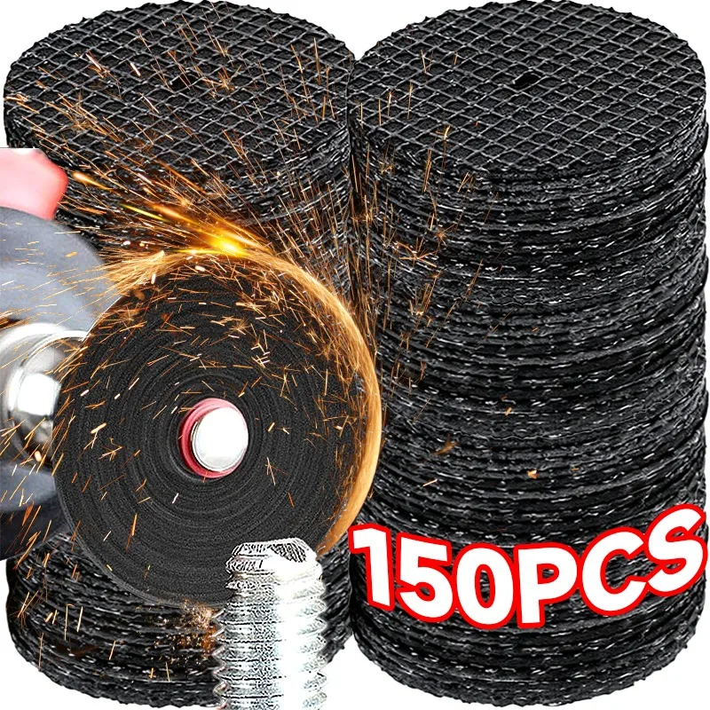 150/5pcs 32mm Abrasive Cutting Disc Mandrels Grinding Wheels Accesory Metal Cut Wear Resistant Rotary Tool Clean Cut Saws Blade