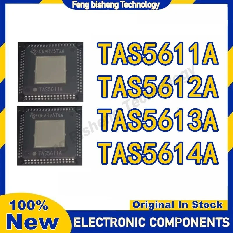 2PCS TAS5611A TAS5612A TAS5613A TAS5614A HTQFP-64 IC Chip 100% New Original in stock