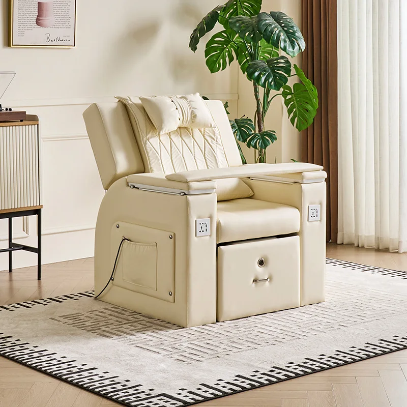 Free water electric massage manicure sofa, manicure shop, hand and foot care, eyelash massage chair, manicure sofa