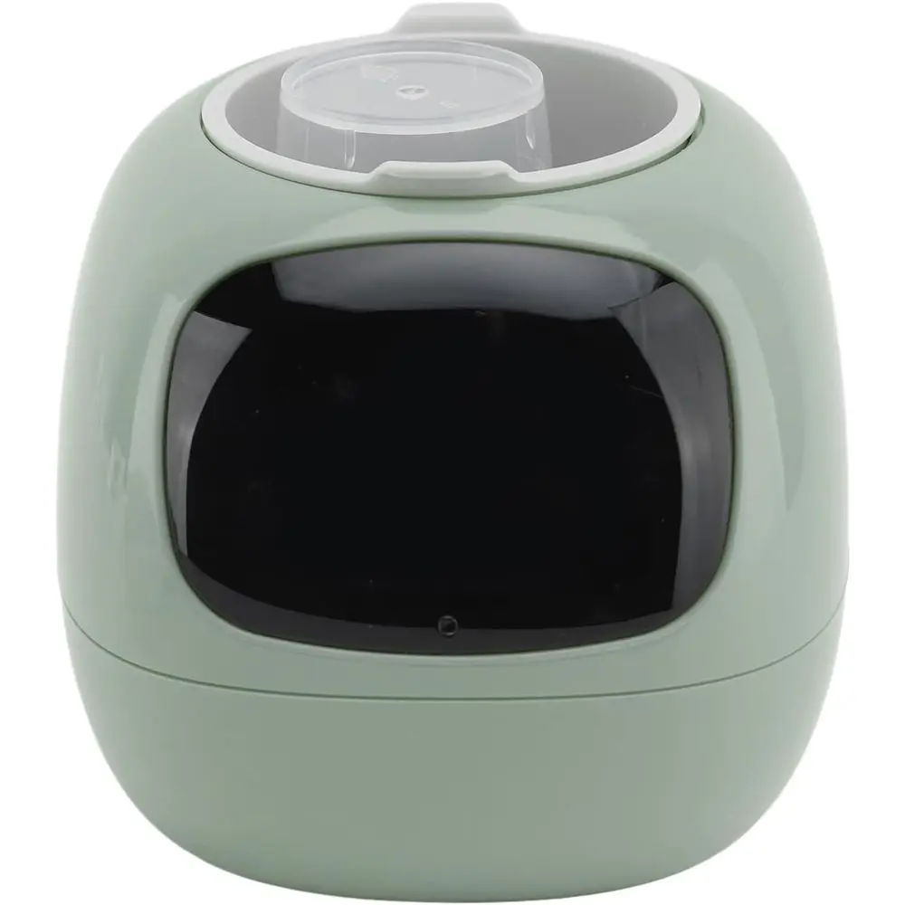 Intelligent Plant Pot with Mood Display - Sensor-Enabled Flower Pot for Indoor Plants (Green)