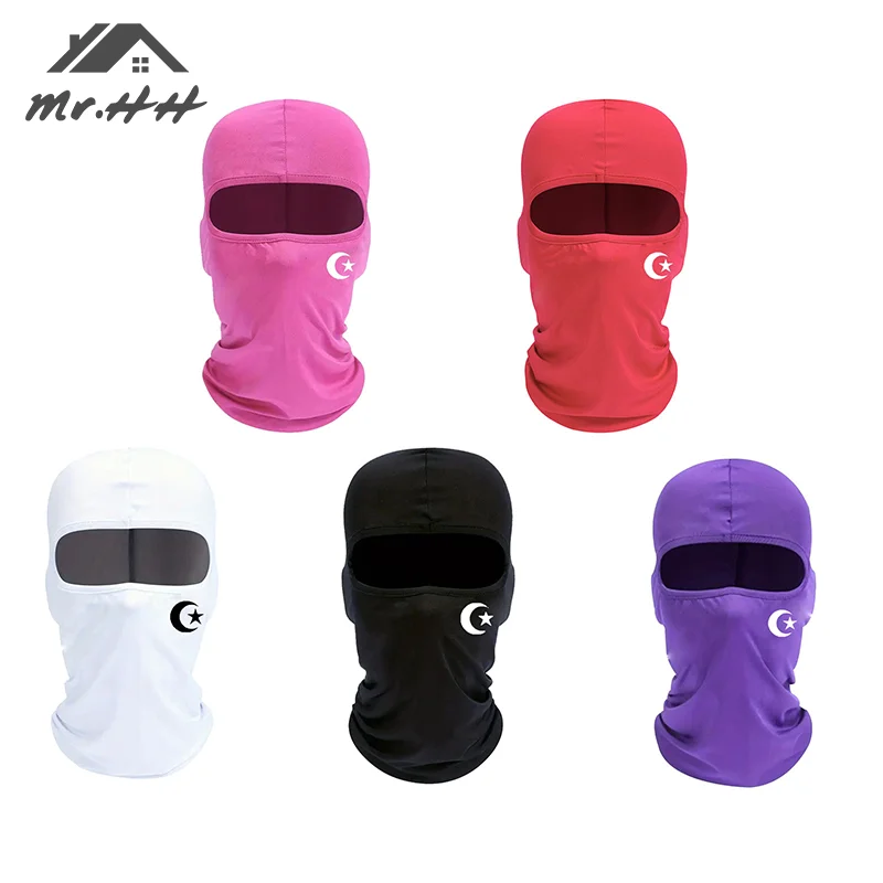 Mens Bicycle Hat Wearable Blanket Balaclava Full Face Ski Mask Hiking Camping Hunting Tactical Headgear Outdoor Neck Cap
