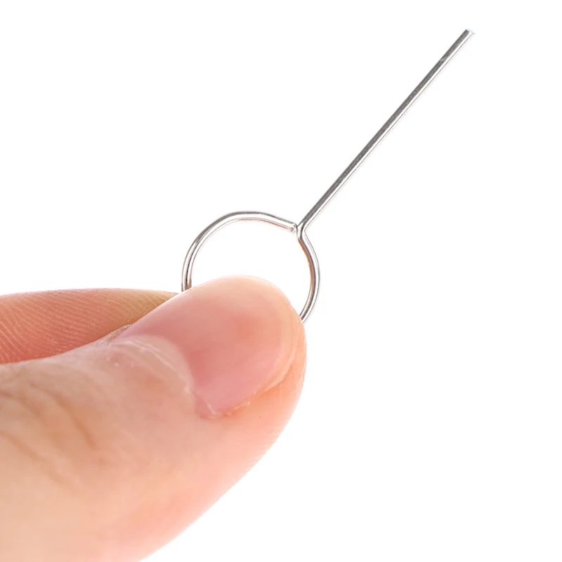 20Pcs/Lot Sim Card Tray Ejector Eject Pin Key Removal Tool For Phone Samsung Galaxy Xiaomi Stainless Steel Sim Accessories