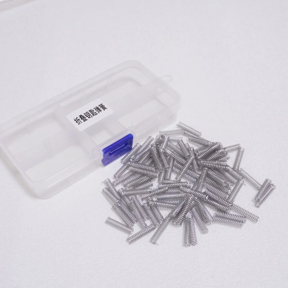 100 Pieces Key Pivot Spring For Built-in Spring For Folding Remote Control Pivot High Quality Car Folding Key Pivot Spring