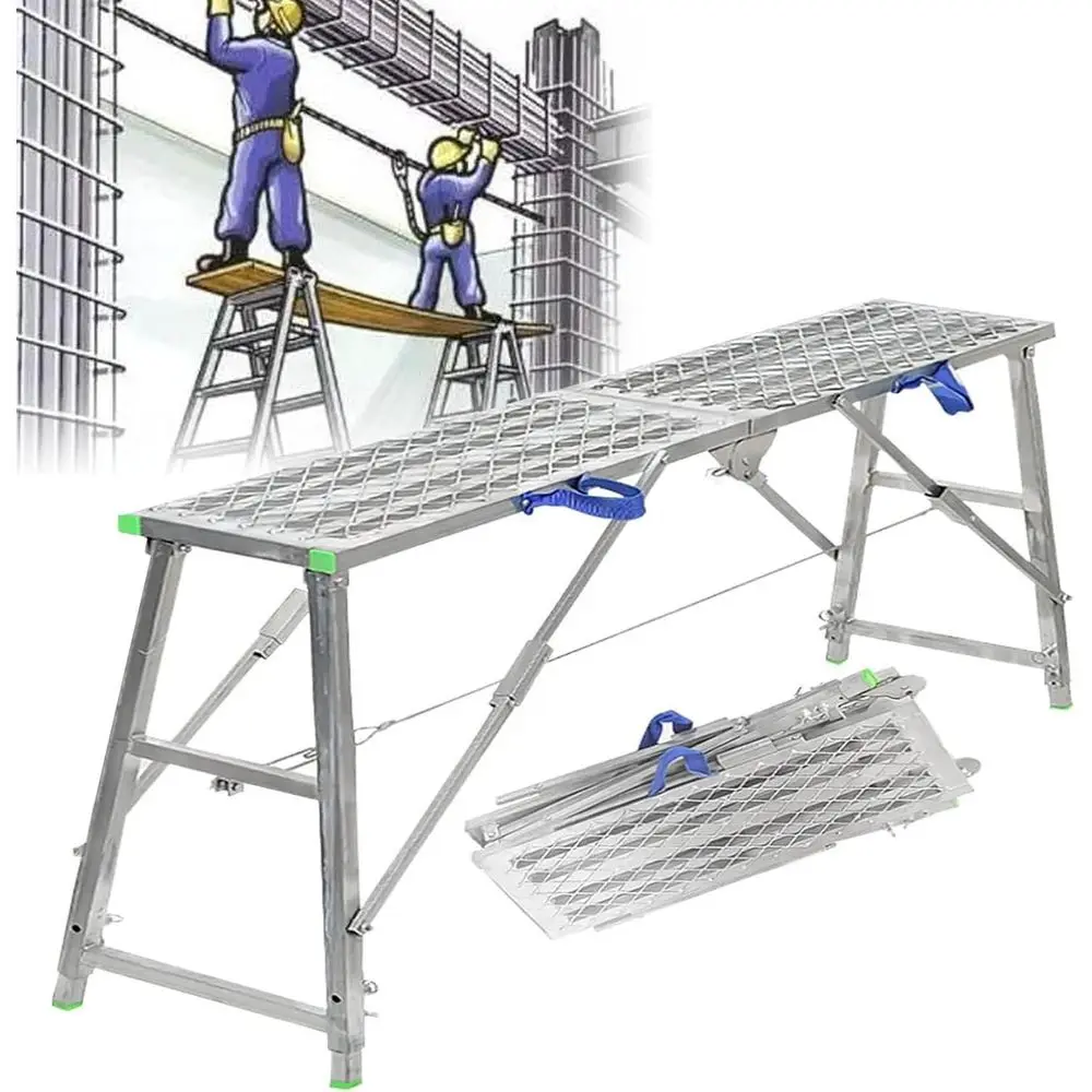 Versatile Ladder Work Platform for Indoor & Outdoor Construction and Decorative Projects