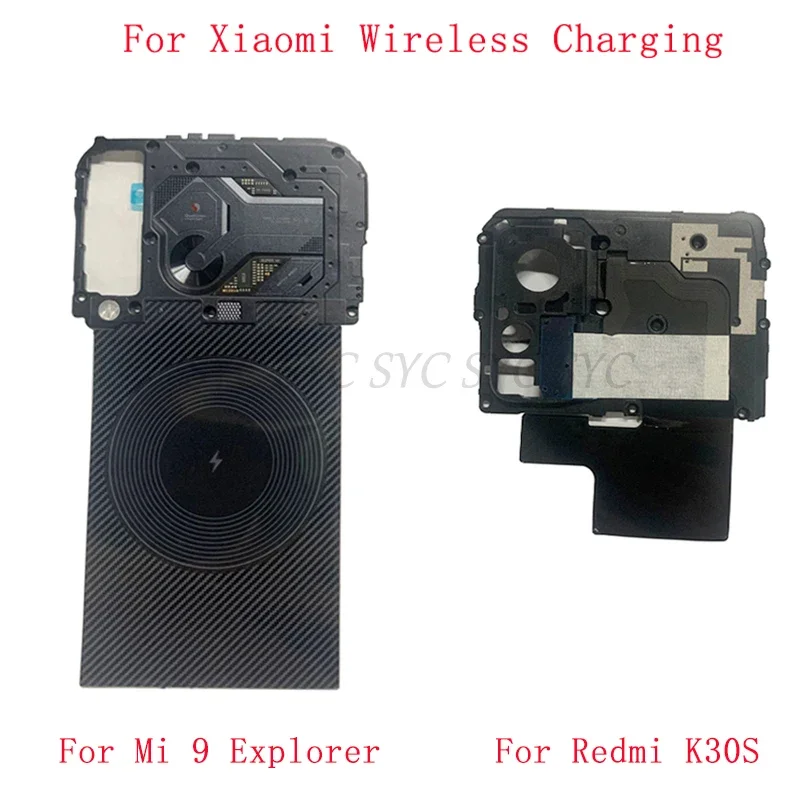 Main Board Cover Chip NFC Module Antenna Flex Cable For Xiaomi Mi 9 Explorer 10T Redmi K30S Wireless Charging Repair Parts