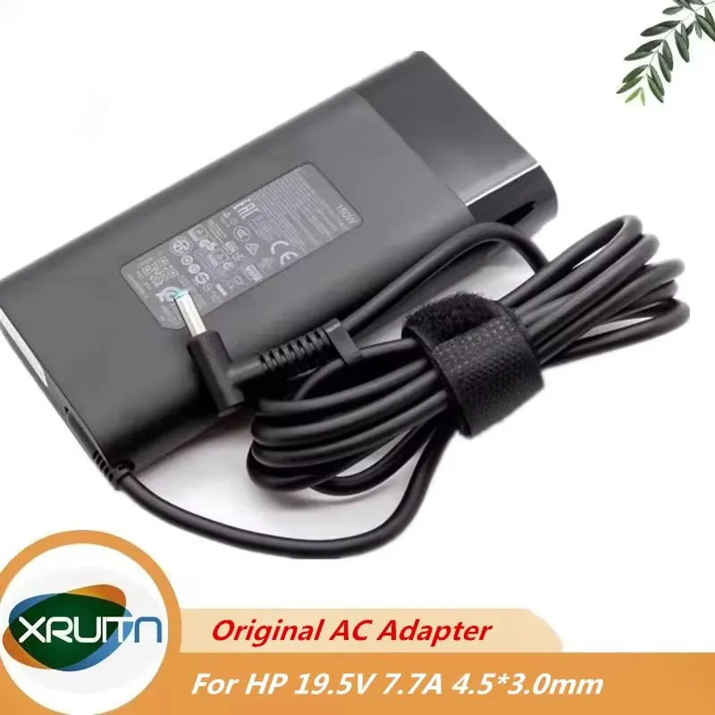 Genuine 19.5V 7.7A 150W Slim AC Charger for HP OMEN 15 17Pavilion 15 17 Laptop Zbook 15 G3 G4 G5 G6 TPN-CA11 TPN-DA09 L32661-001