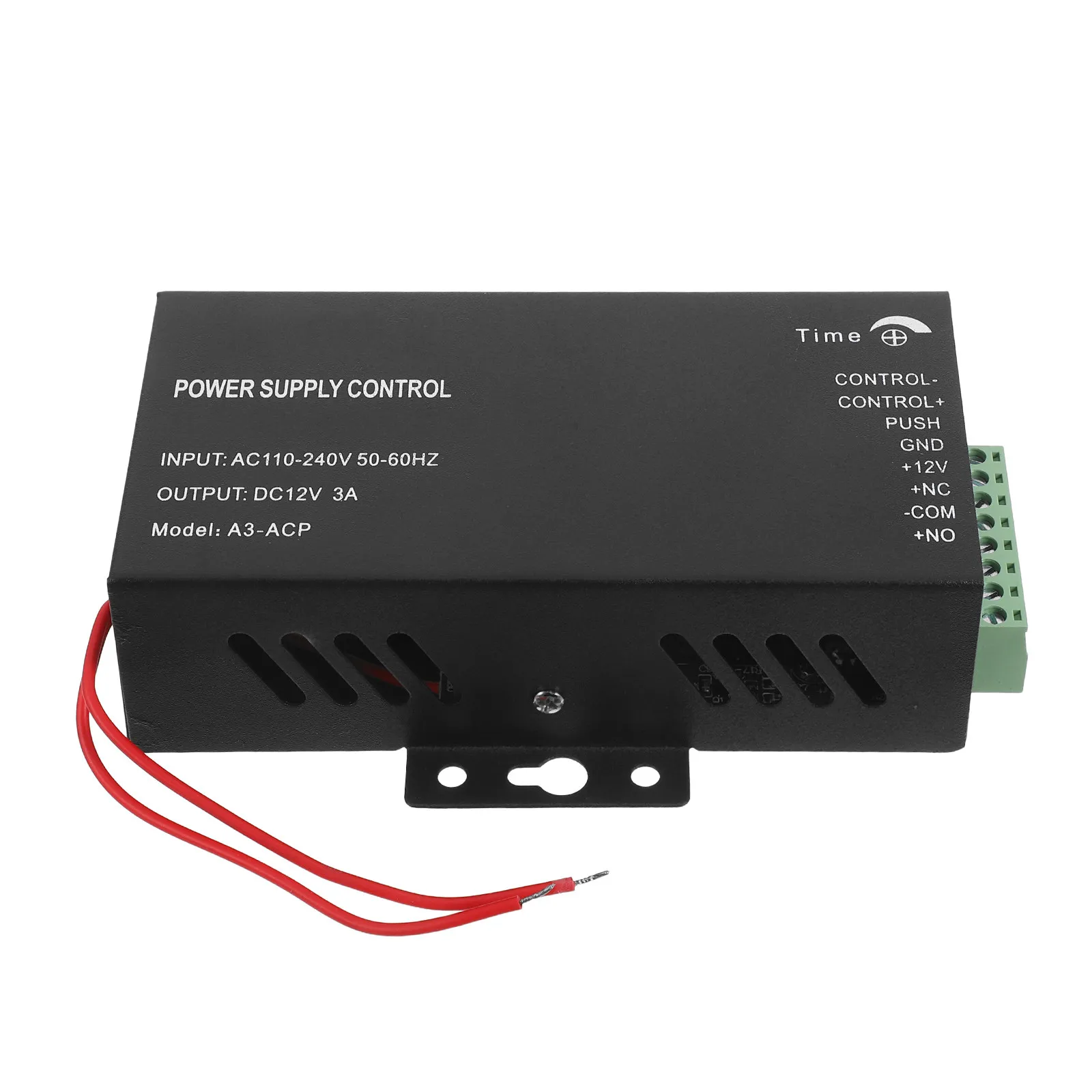 Door Access Power Supply Controller Black Voltage Stabilized Ups For Magnetic Lock Electric Bolt Lock Video Doorbell System