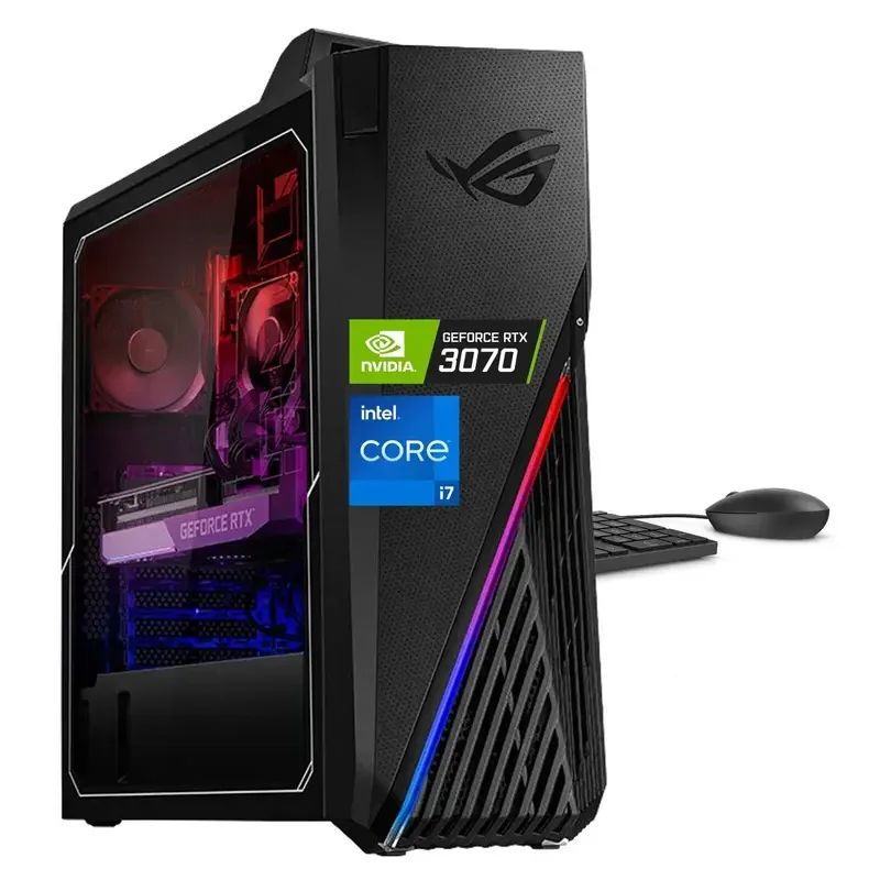 BEST SALES ASUS ROG Strix Gaming Desktop Intel Core i7-12700 64GB RAM 4TB SSD RTX 3070 8GB