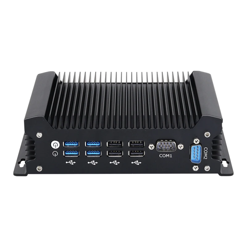 IPC Fanless Industrial IoT Mini PC i5-1235U i5-1335U DDR5 2x LAN 2x COM RS232 8x USB Support 4G LTE SIM WiFi Windows Linux